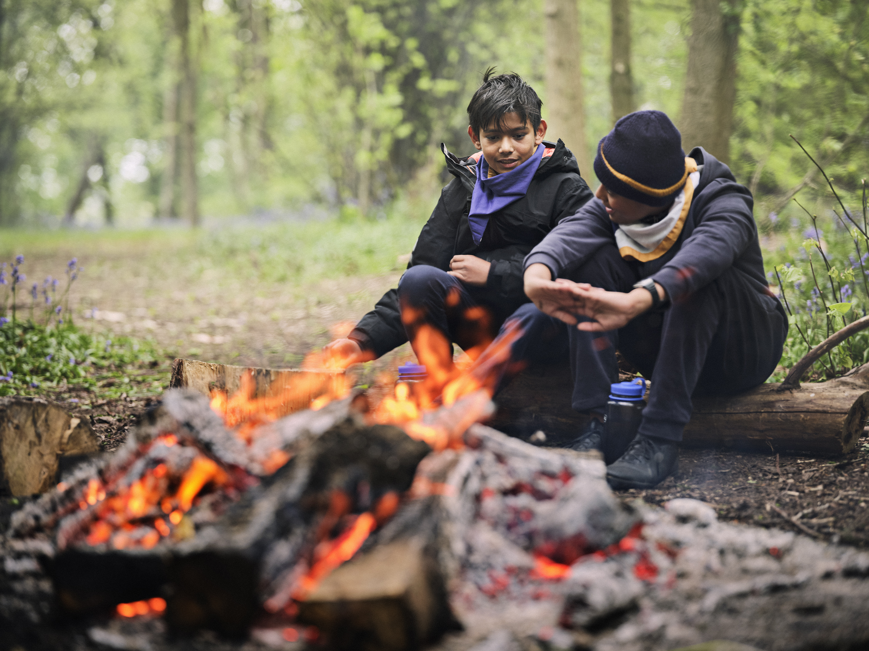 Scouts - Next to a Fire